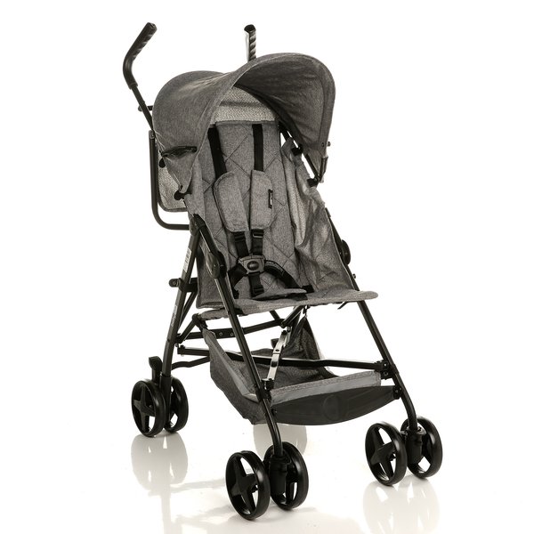 Galaxy Up Baston Bebek Arabası Otomatik Kilitli 360° Dönebilen 6-36 Ay 15 Kg Gri