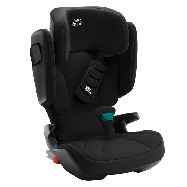 Kidfix i-Size ADAC Testli Oto Koltuğu, Isofixli, I-Size, Yan Darbe Korumalı (SICT), XP-PAD, SecureGuard, 3,5 - 12 Yaş, 100-150 cm, 15-36 kg, Cosmos Black