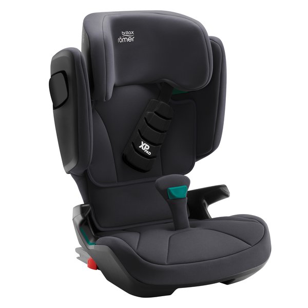 Kidfix i-Size ADAC Testli Oto Koltuğu, Isofixli, I-Size, Yan Darbe Korumalı (SICT), XP-PAD, SecureGuard, 3,5 - 12 Yaş, 100-150 cm, 15-36 kg, Storm Grey