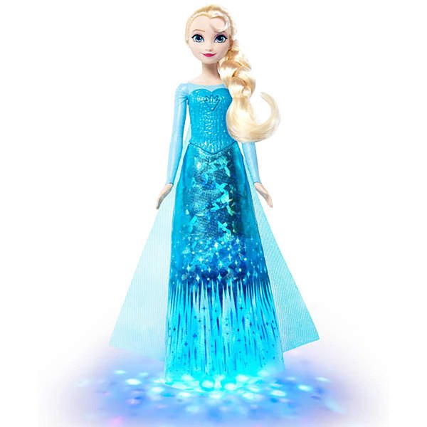 Disney Karlar Ülkesi Şarkı Söyleyen Işıklı Elsa Bebek