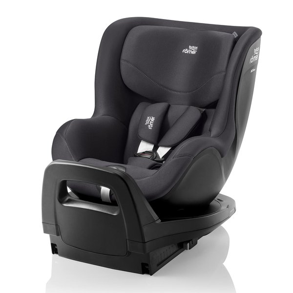 Dualfix Pro Oto Koltuğu Isofixli, 360° Dönebilen, i-Size Sertifikalı, Yan Darbe Koruması, 40 - 105 cm, 0-4 Yaş, Deep Grey