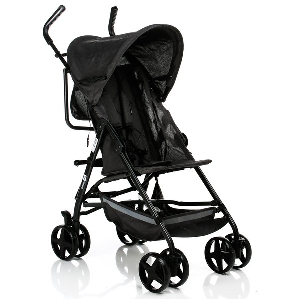Galaxy Up Baston Bebek Arabası Otomatik Kilitli 360° Dönebilen 6-36 Ay 15 Kg Koyu Gri