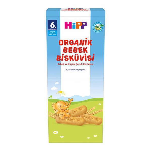 Organik Bebek Bisküvisi 180 gr