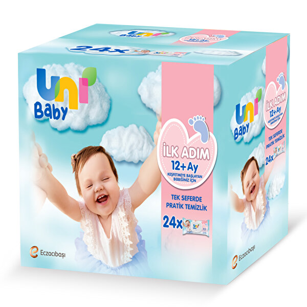 İlk Adım Islak Mendil 24x52 Adet